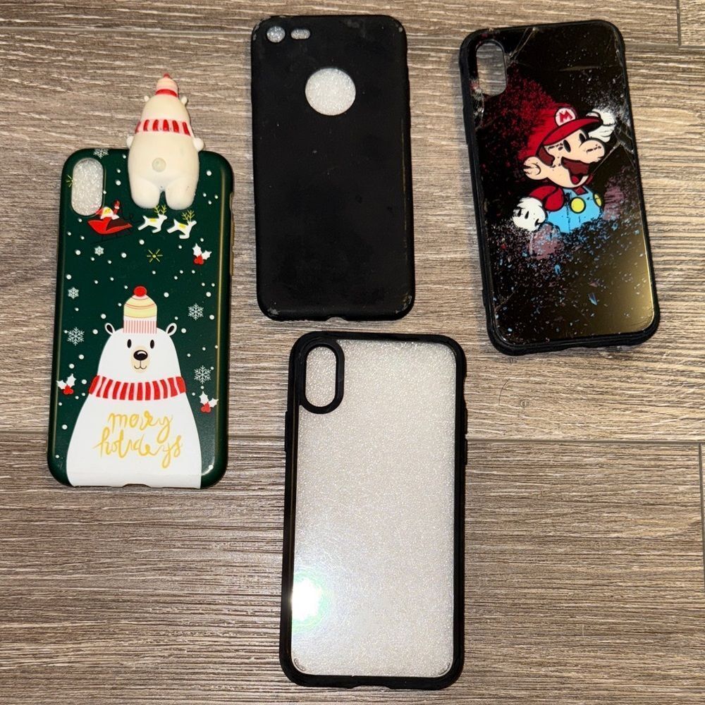 Black and White Phone Cases Set